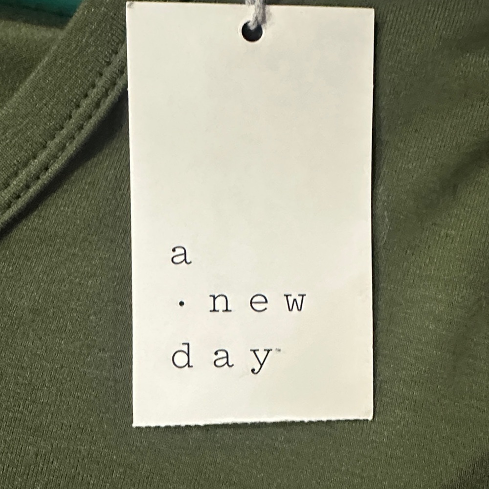 a new day Olive Green Short Sleeve Top - Picture 4 of 8